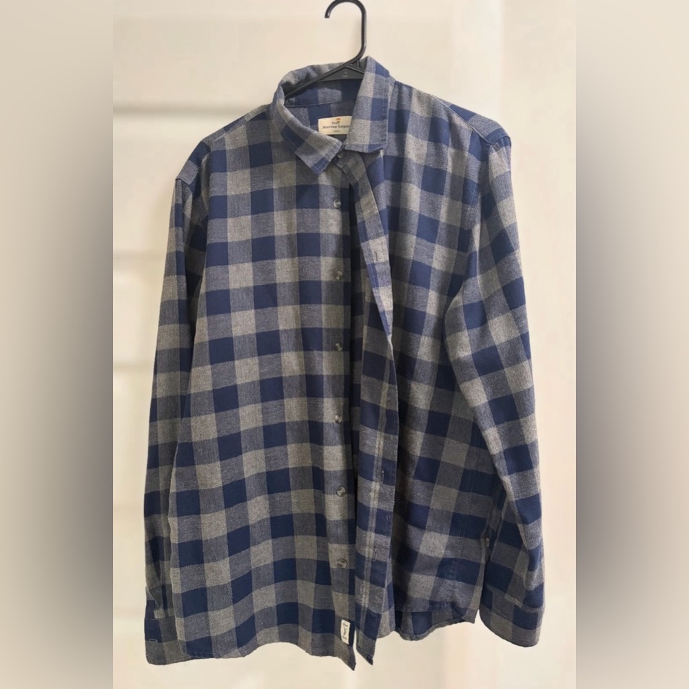 Marine Layer Flannel Shirt Men’s size L